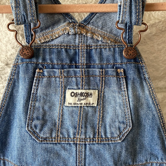 ✨OshKosh B’Gosh Denim Dress 18-24 Months - Picture 2 of 9